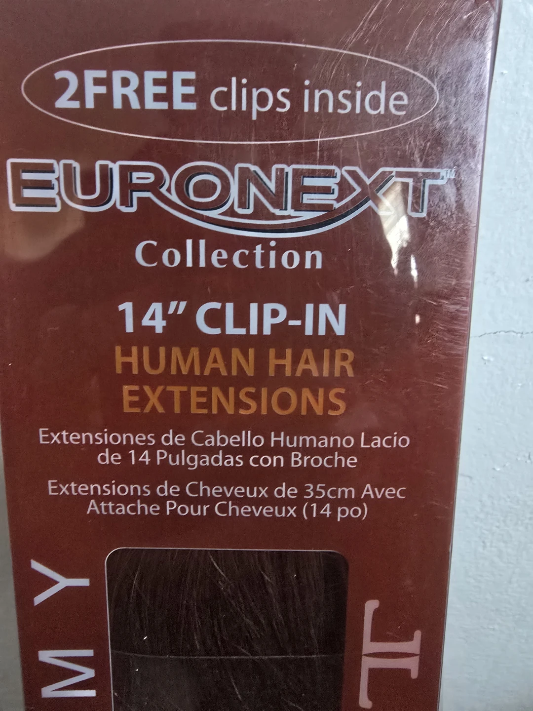 Euronext Collection 14" Clip-In Human Hair Extensions - photo 2
