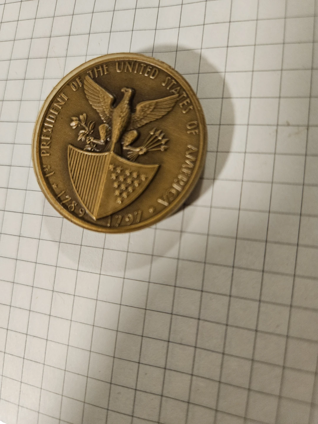 Moneda de bronce de 1797