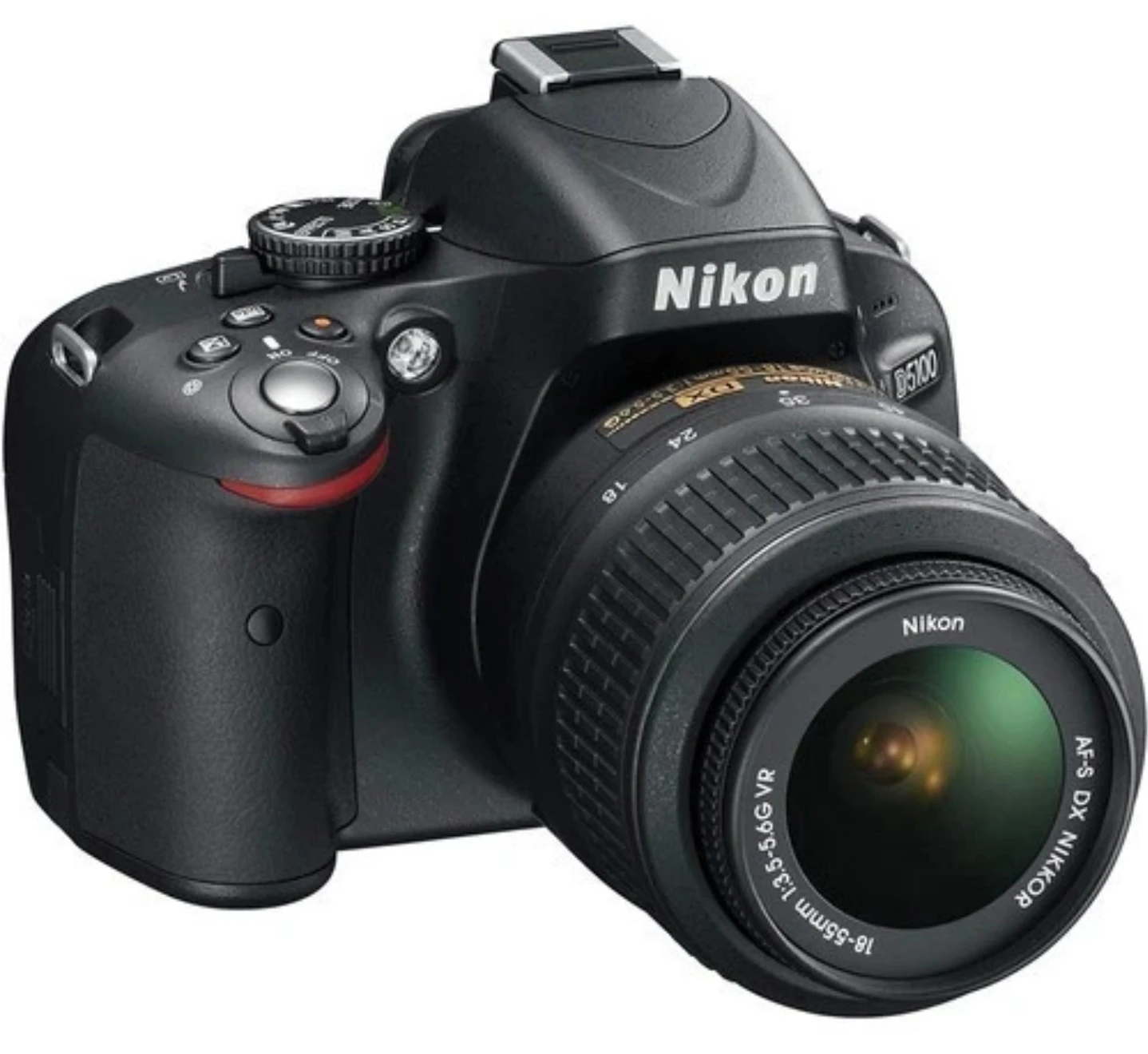 🥕 Nikon D5100 Digital SLR Cameras w/18-55mm f/3.5-5.6G VR Lens - photo 2