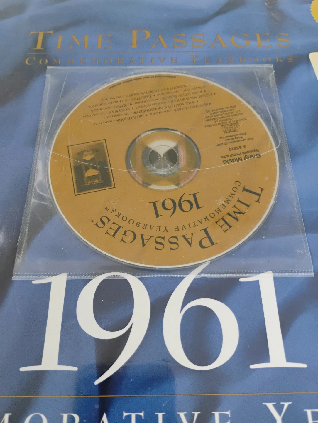 Time Passages 1961 Commemorative Yearbook CD Combo