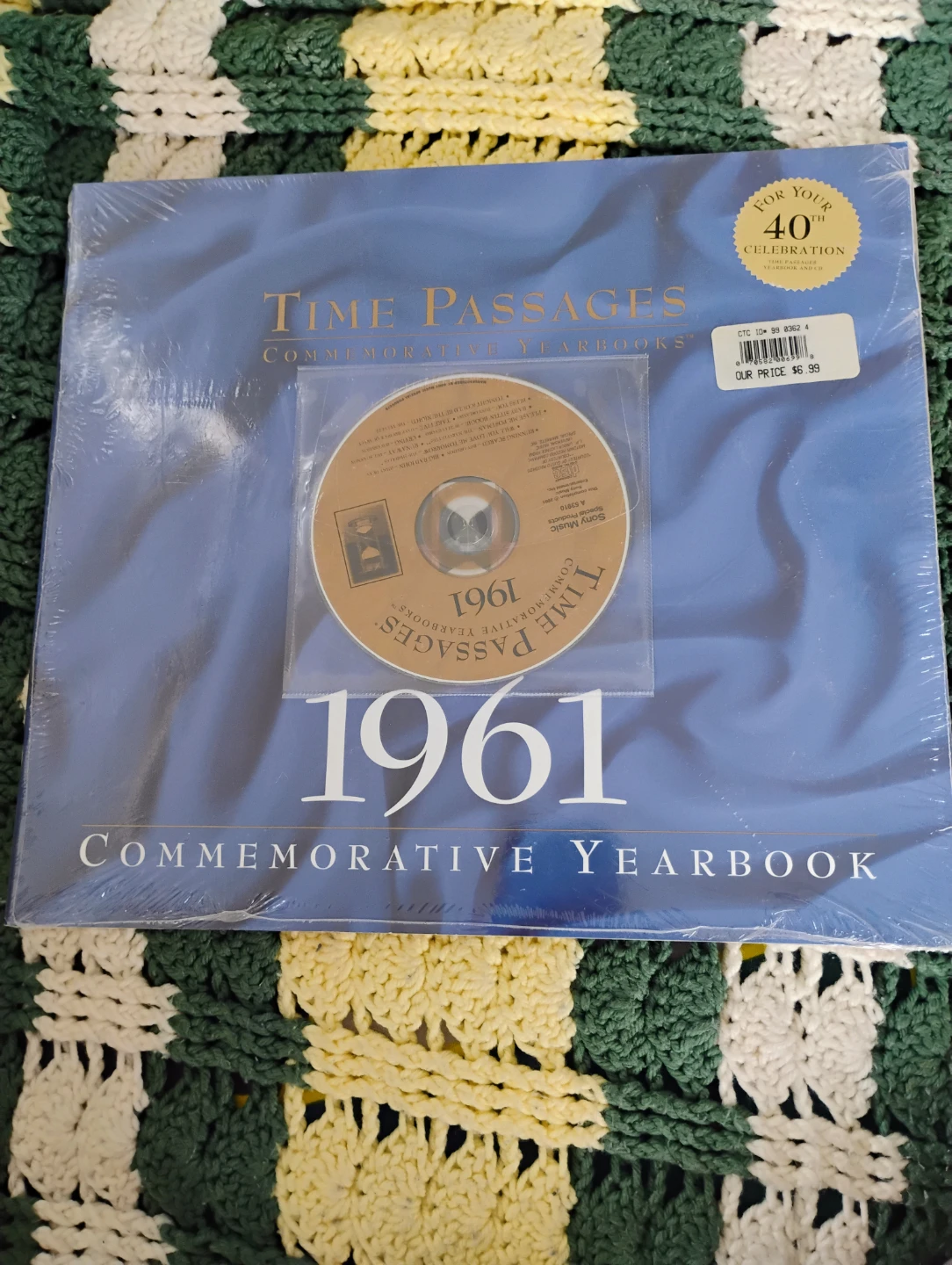 Time Passages 1961 Commemorative Yearbook CD Combo - photo 2