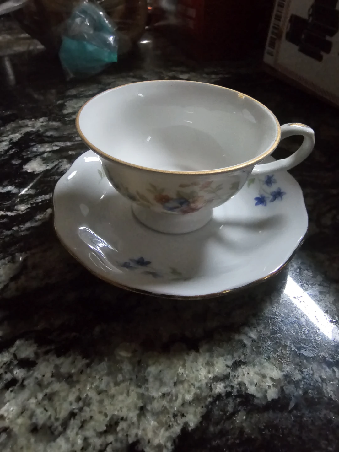 Vintage Tea Cup and Saucer Set