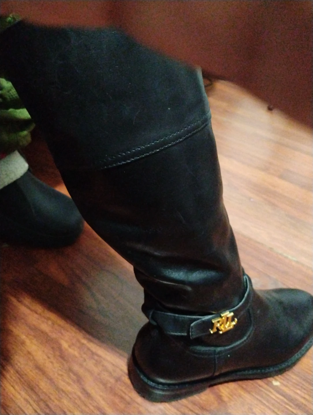 🏆Ralph Lauren Black Leather Boots🏆"