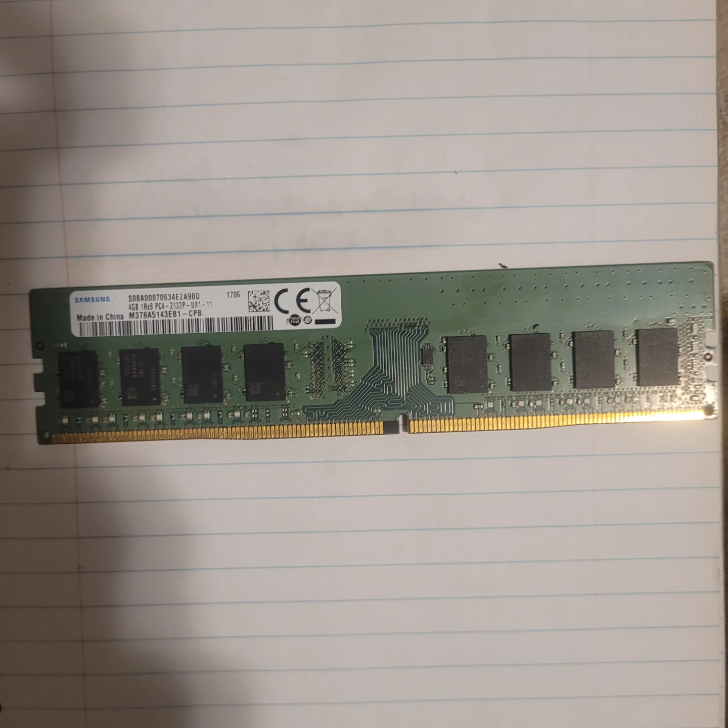 Samsung 4GB DDR4 2133MHz RAM Module