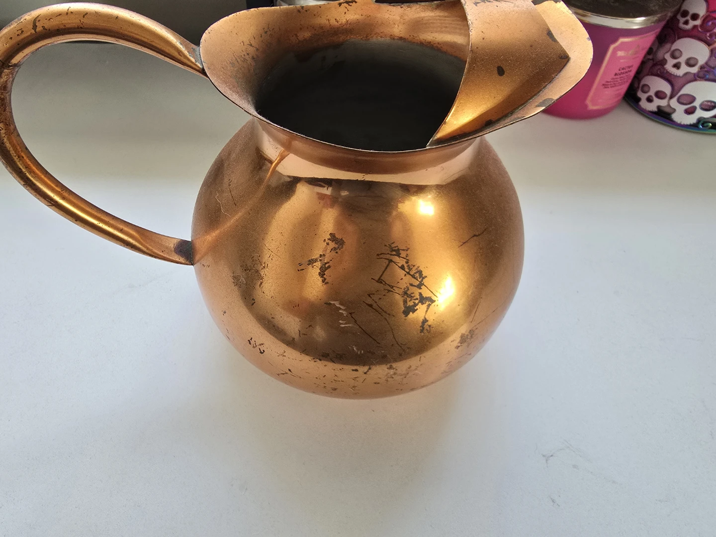 Copper Pitcher Jug - photo 3