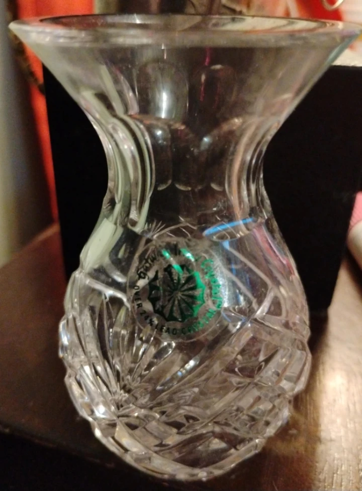 Galway Crystal Irish Vase - photo 2
