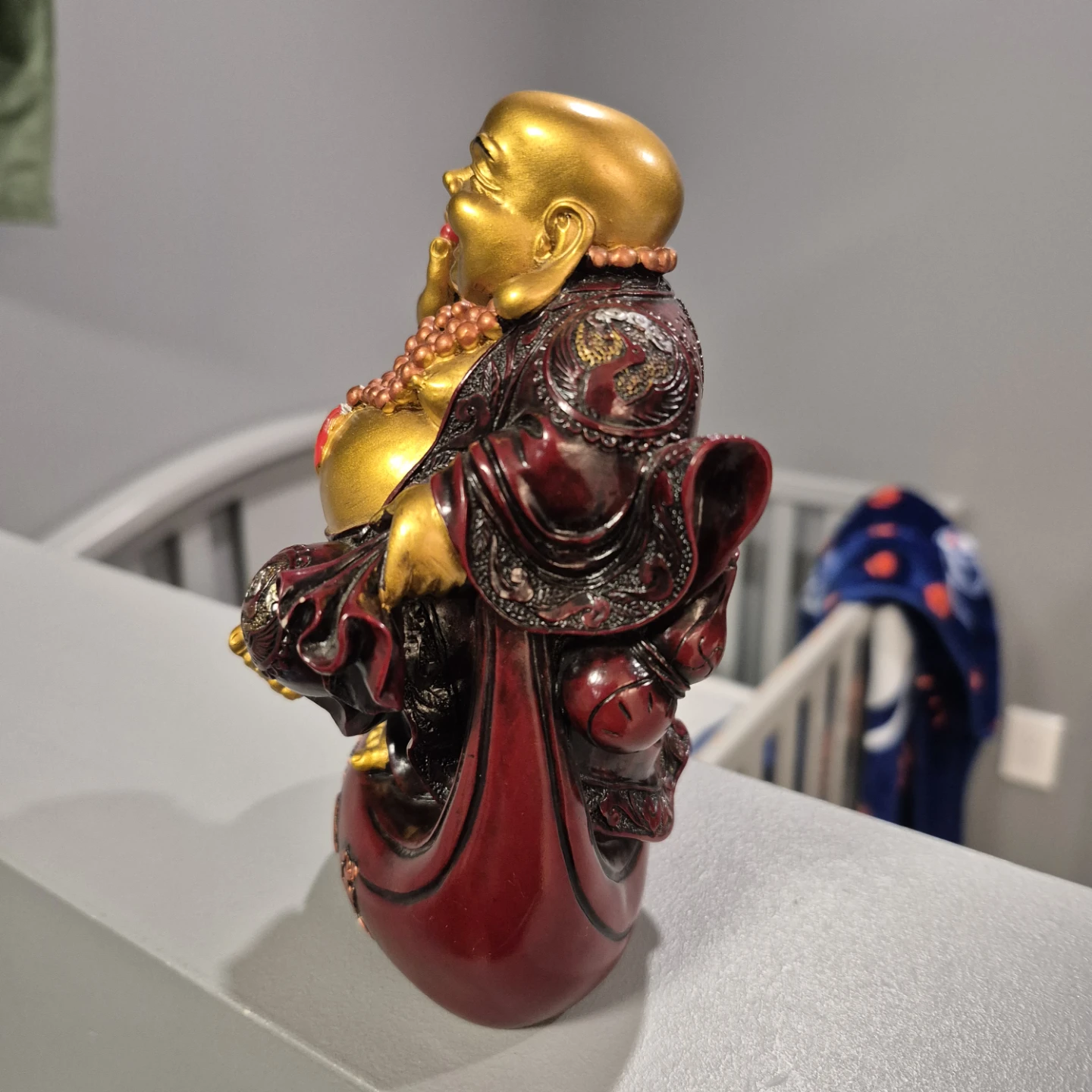 5.5"  Laughing Buddha Statue - photo 4