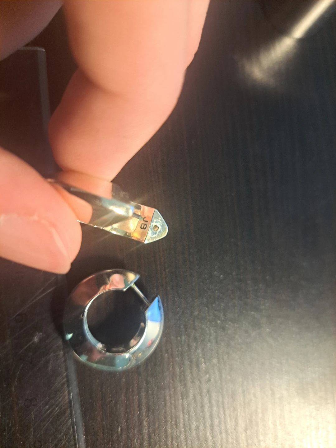 14k Silver Hoop Earrings Jennybird - photo 2