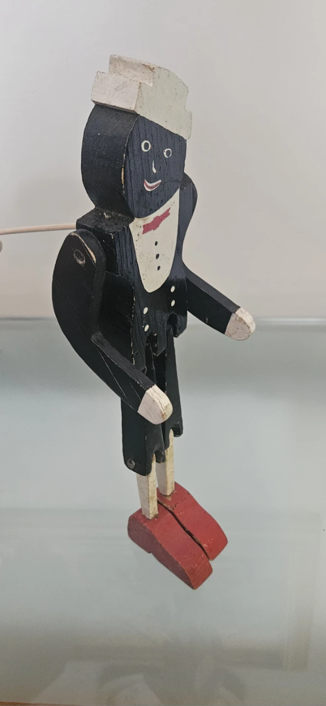Vintage Wooden Dancing Puppet over 100 years old