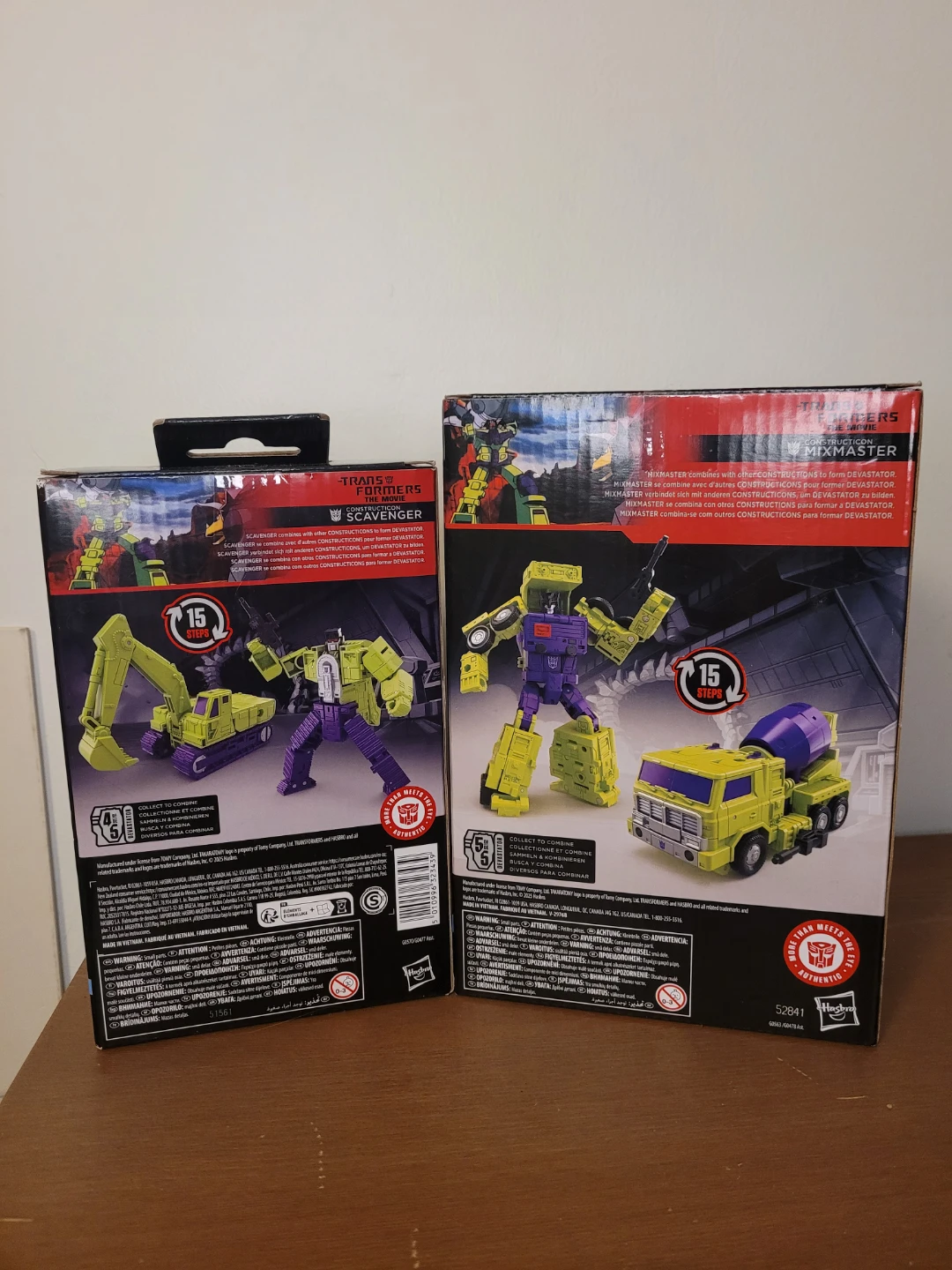 Transformers Studio Series Constructicon Mixmaster & Scavenger - photo 2