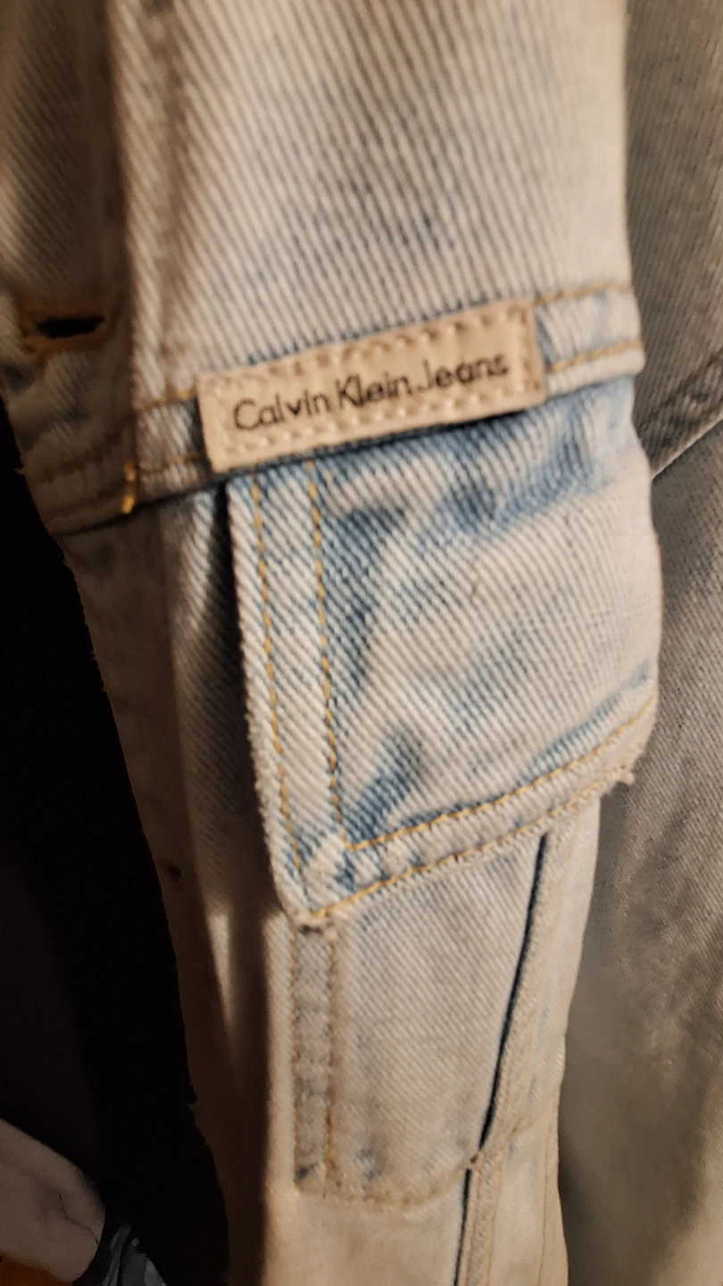 Calvin Klein Jeans Light Wash Denim Jacket