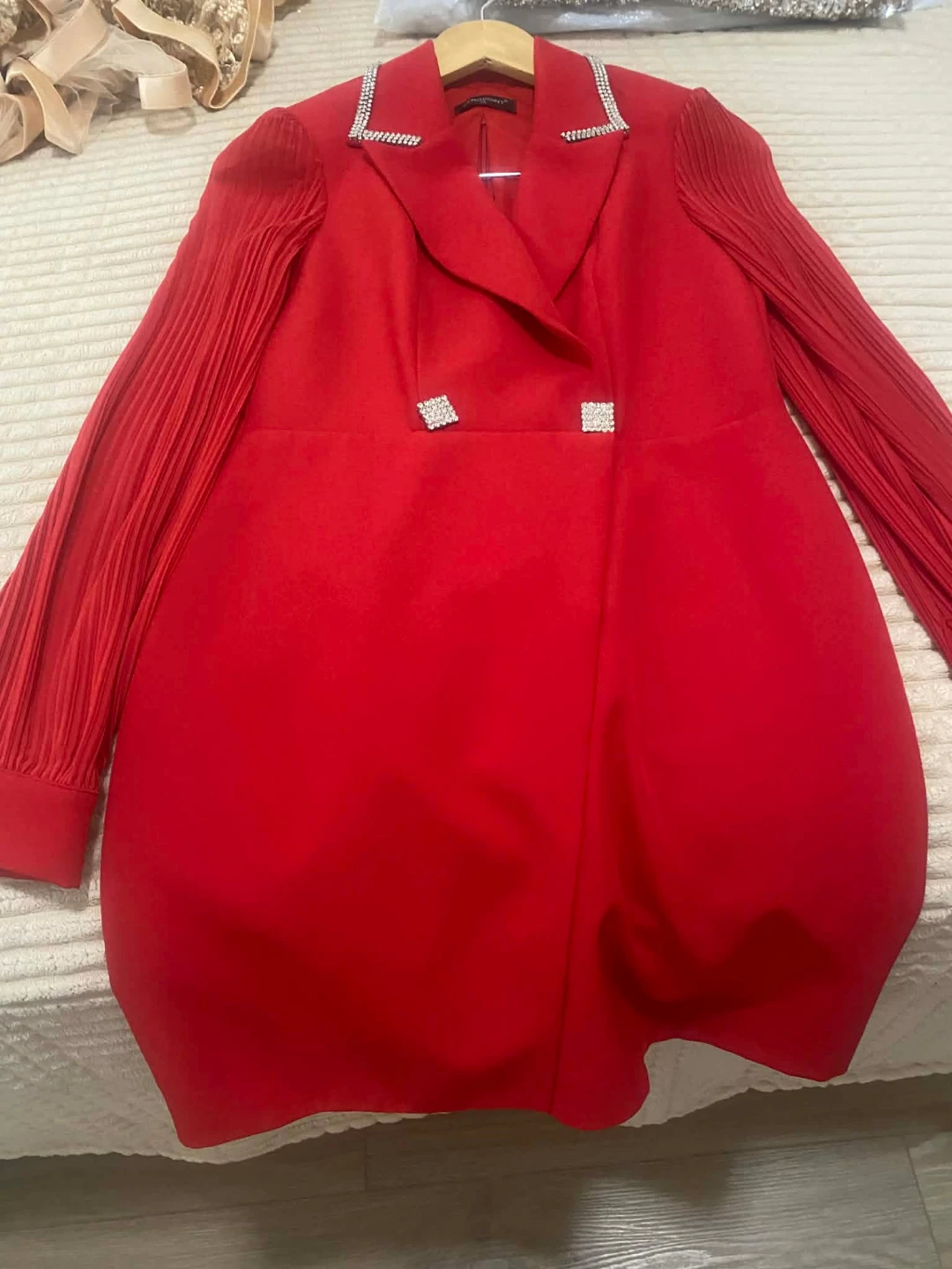 (New)Red color women dress size between small to medium - photo 4