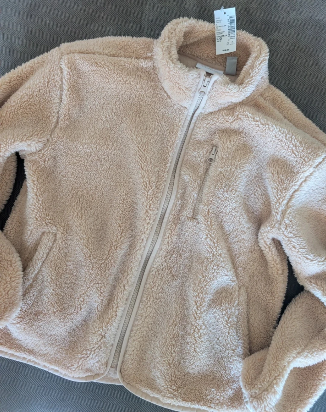 Old Navy Active Puffer Vest & The Place Fleece Jacket