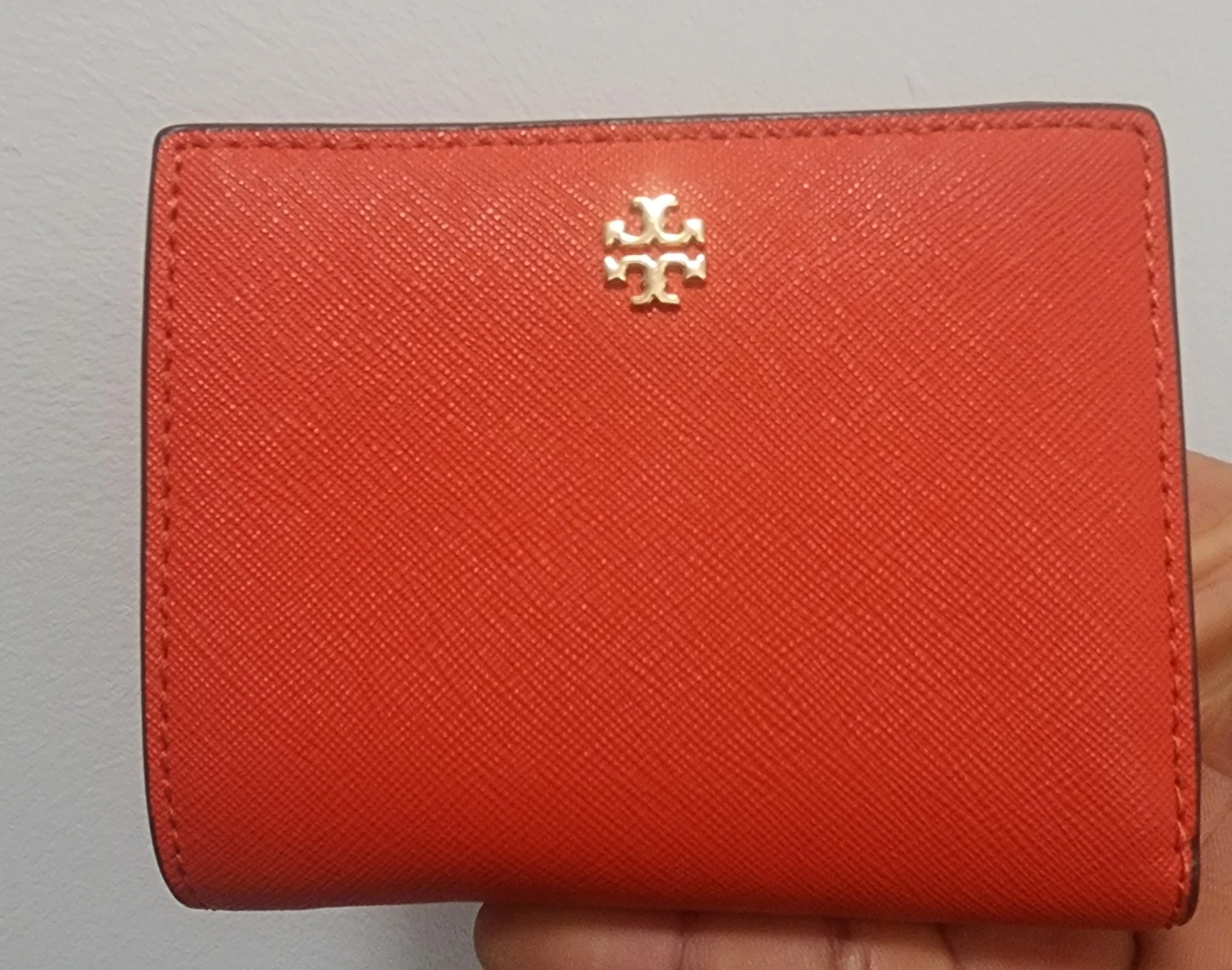 Tory Burch Bi-Fold Wallet - Orange