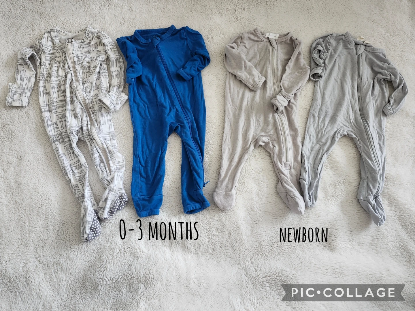 Baby Sleepers Bundle - Newborn & 0-3 Months