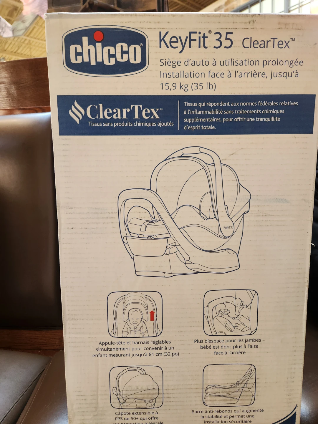 Chicco KeyFit 35 ClearTex Infant Car Seat - photo 5