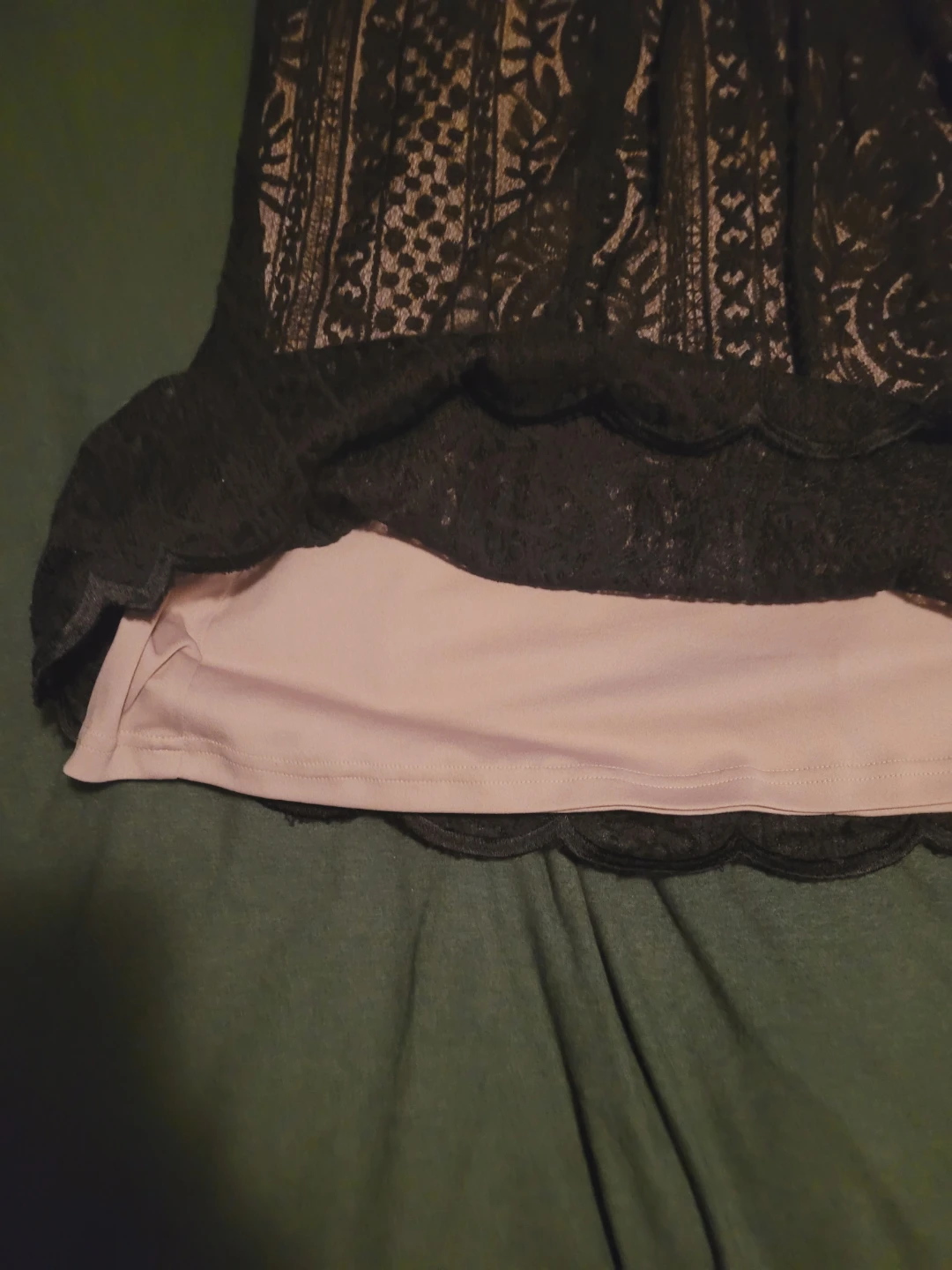 Adrianna Papell Black Lace Dress 18W - photo 2