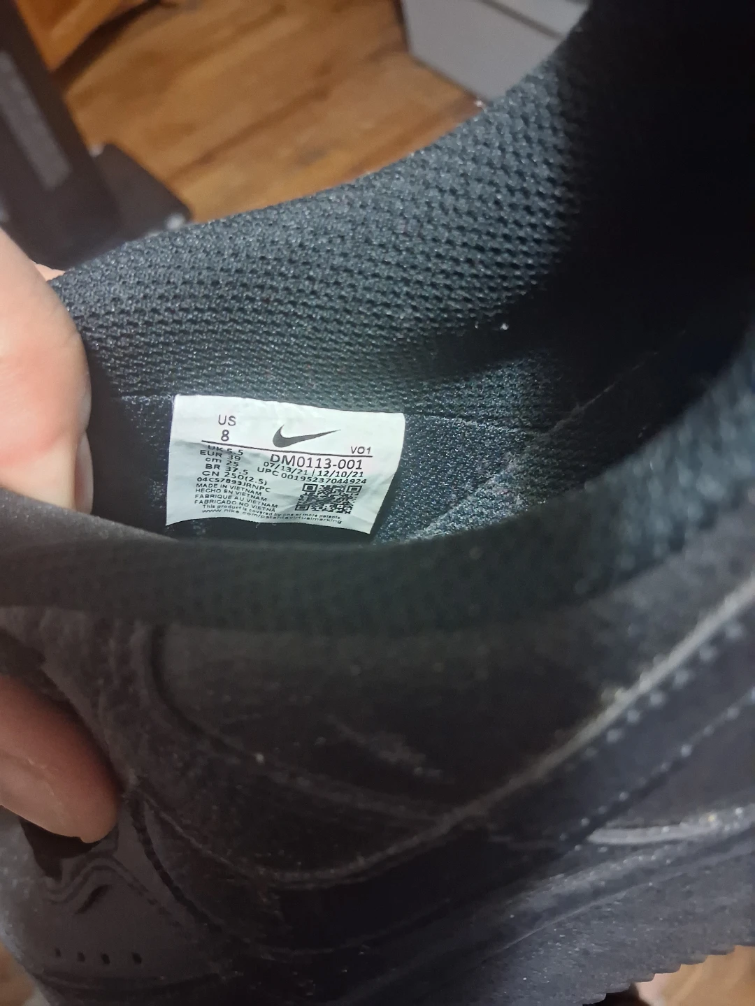 Nike Air Force 1 Shadow Black US 8 - photo 2