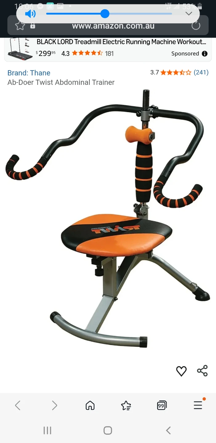 Thane Ab-Doer Twist Abdominal Trainer - photo 2