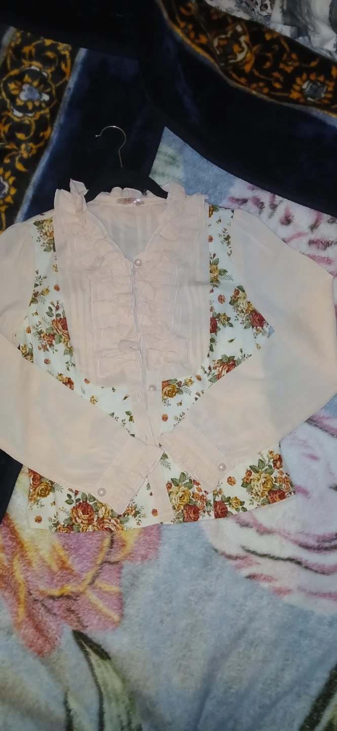 Women's Floral Blouse XL - photo 2