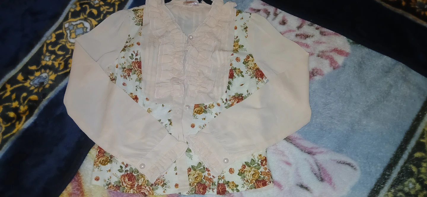 Women's Floral Blouse XL - photo 3