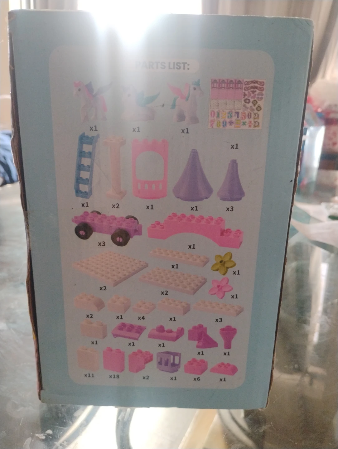 Dream Castle Unicorn Building Blocks Toy - photo 2