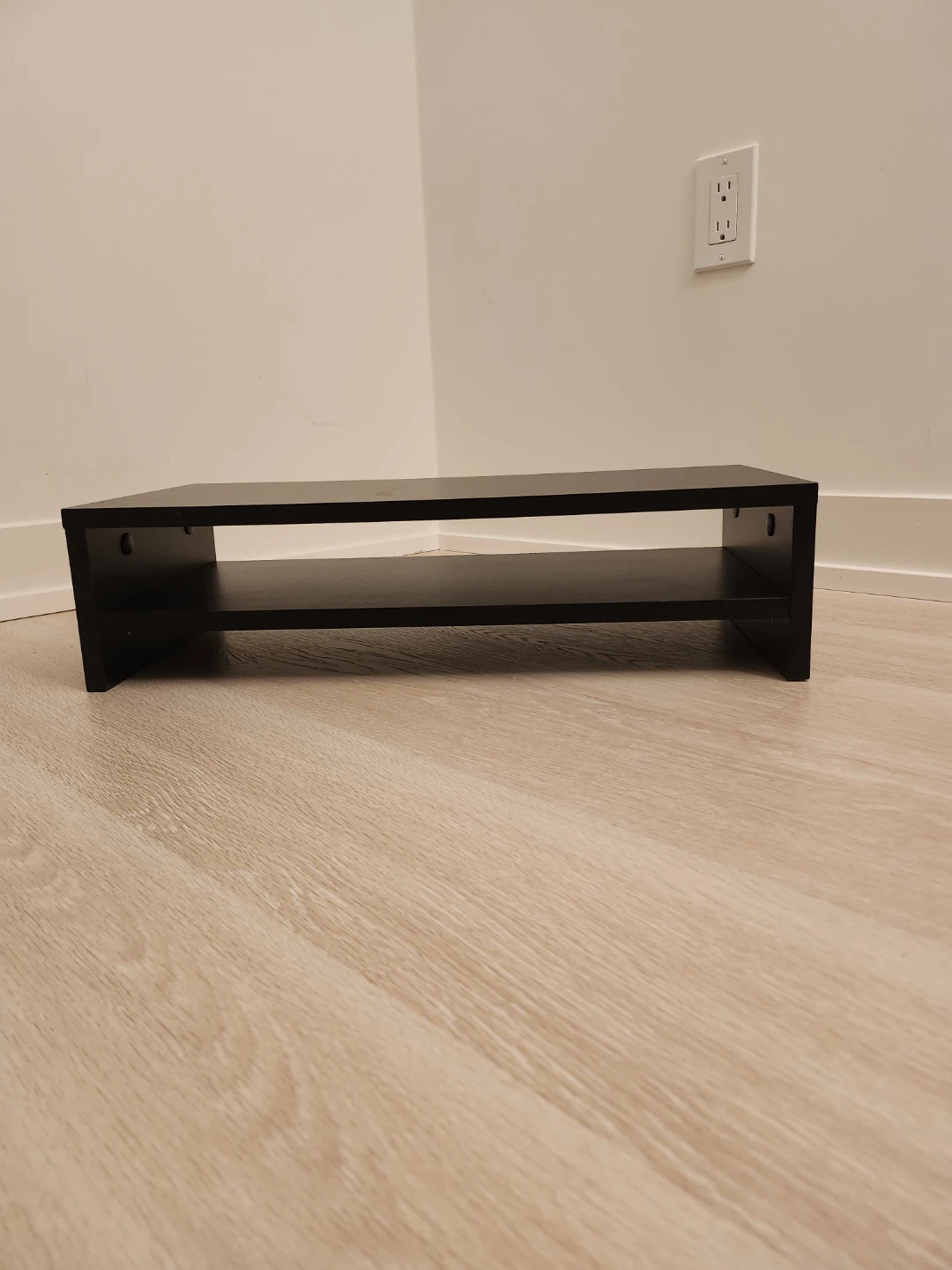 FITUEYES 2 Tiers Computer Monitor Stand - Black - photo 2