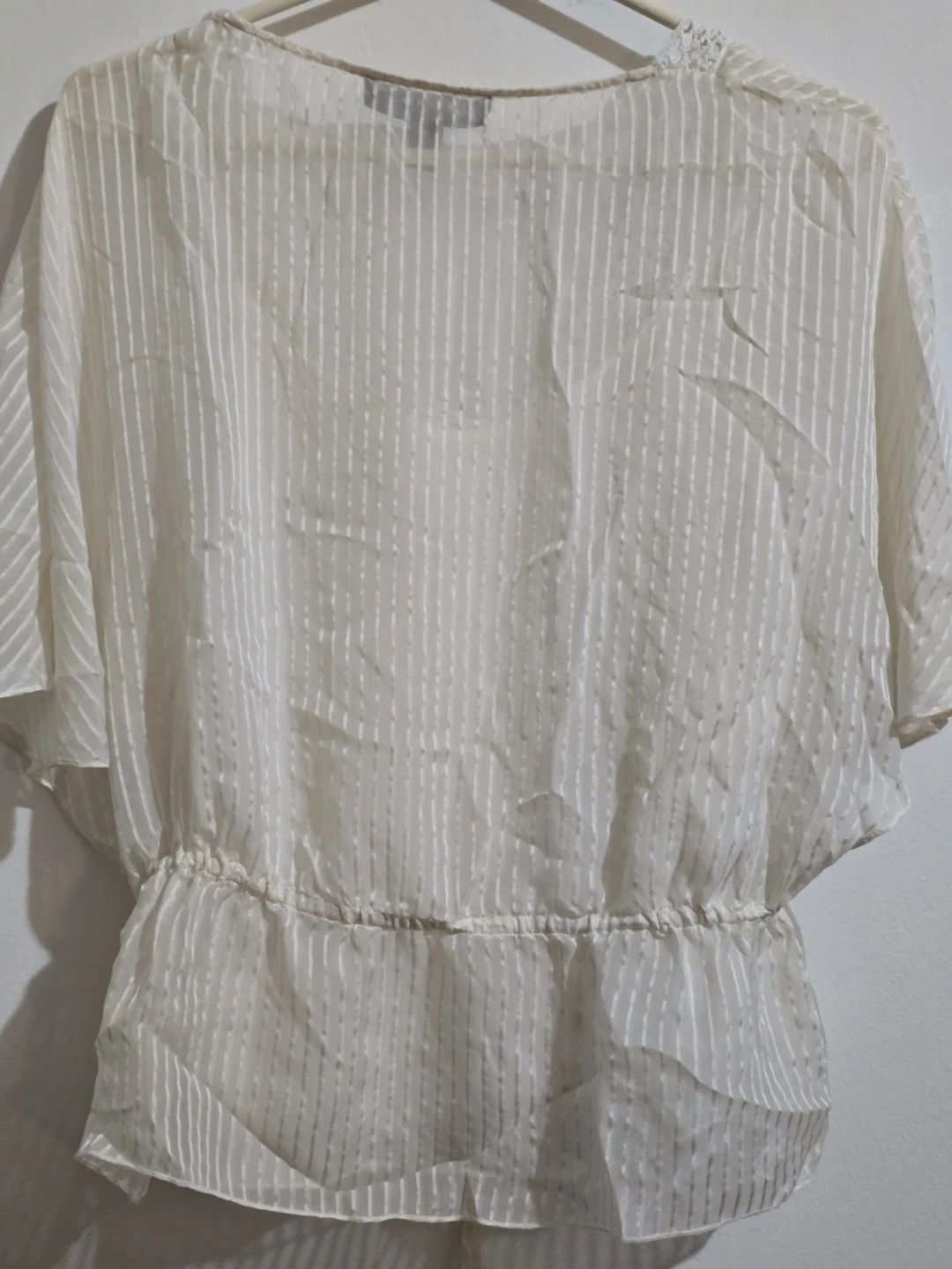Josephine Chaus Petite White Blouse Size 0P - photo 2