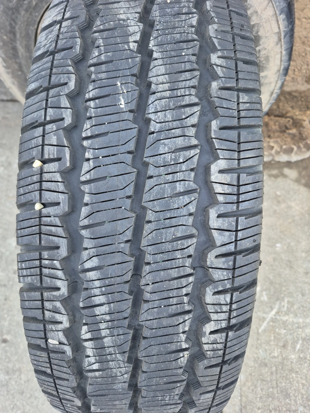 Two Continental 235/55 R16 C Van/Light Truck Tire
