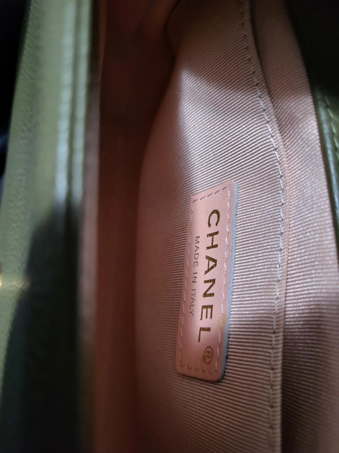 Chanel Quilted Flap Bag - Olive Green - photo 4