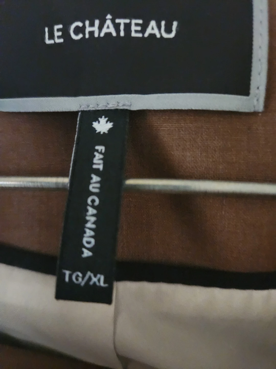 LE CHÂTEAU Brown Blazer - TG/XL - photo 4