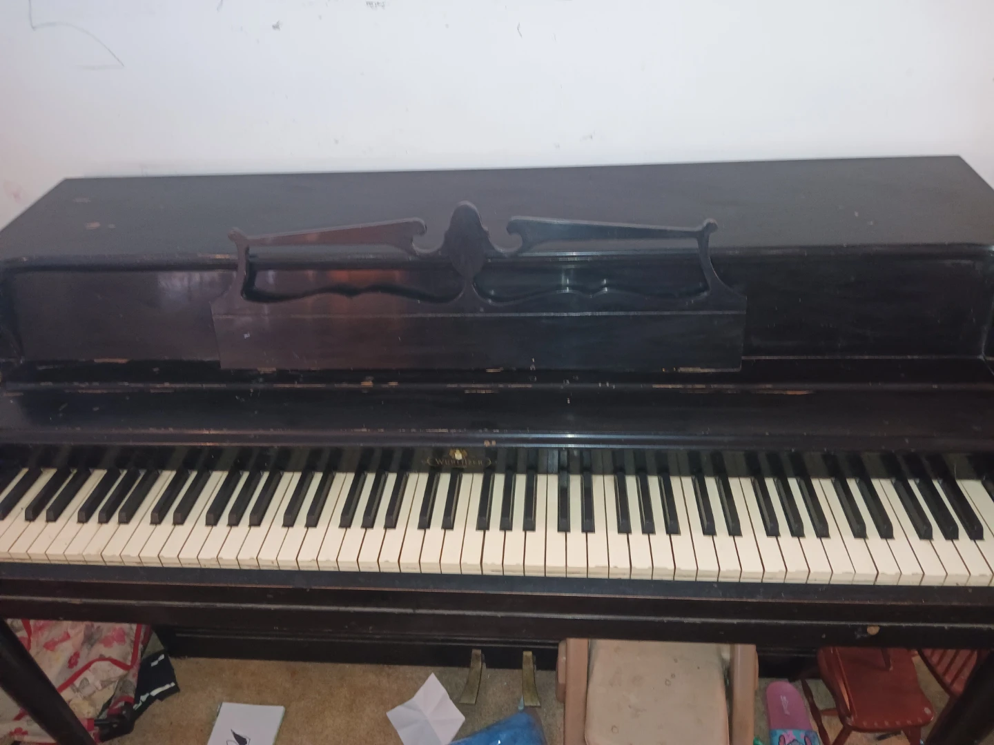 Wurlitzer Upright Piano - Black