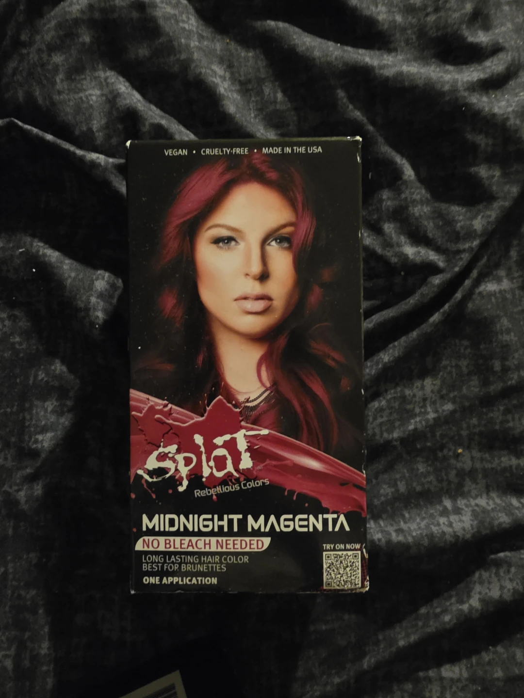 Splat Midnight Magenta Rebellious Colors Hair Dye, unopened