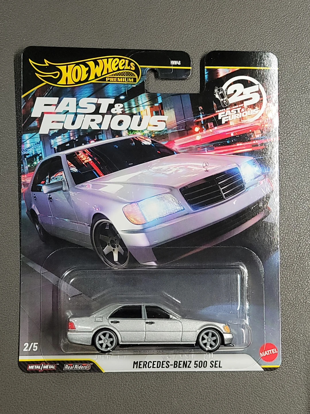 Hot Wheels Premium Fast & Furious Mercedes-Benz 500 SEL