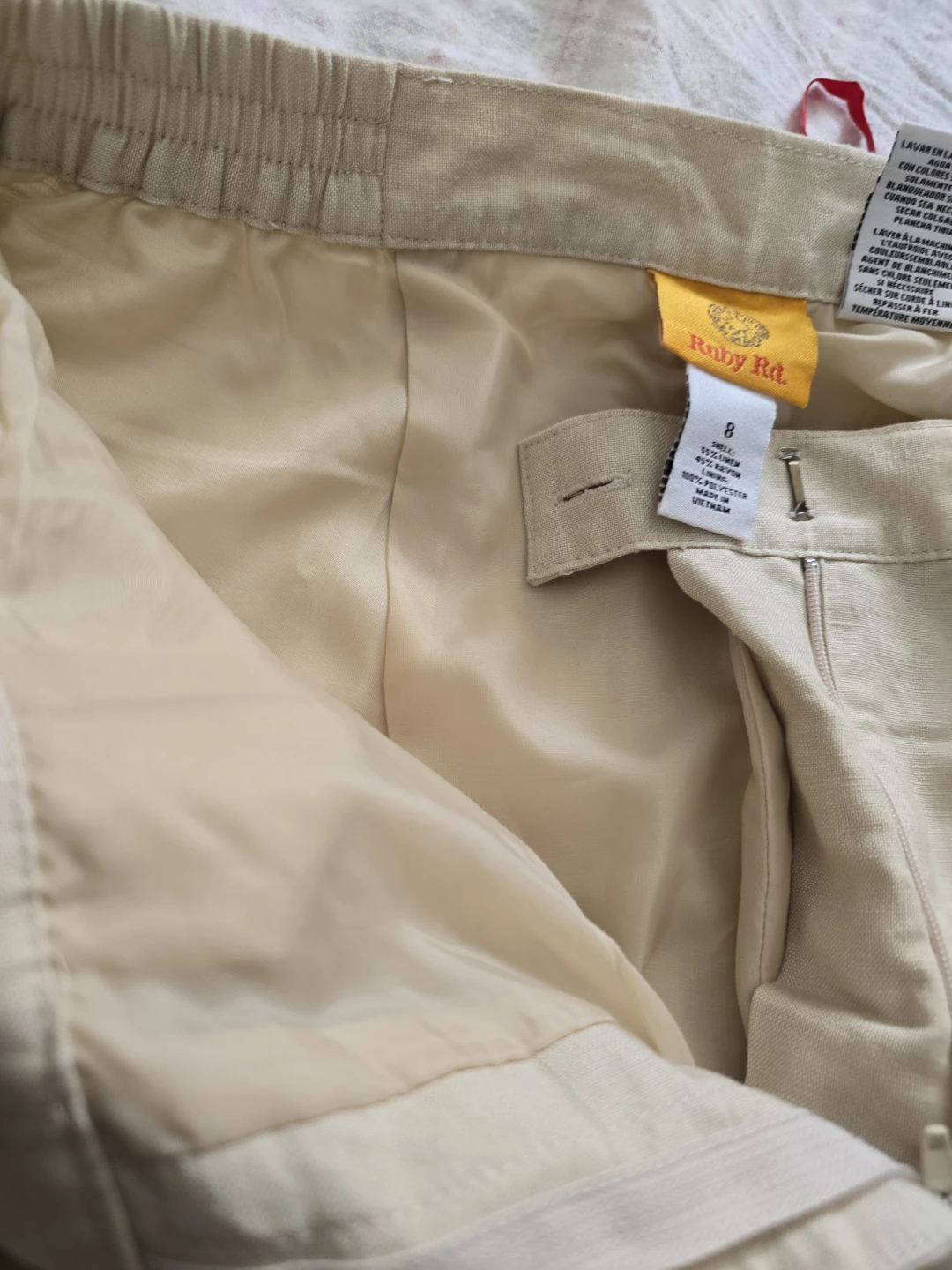 Ruby Rd. Women's Linen Blend Pants Size 8 - photo 3