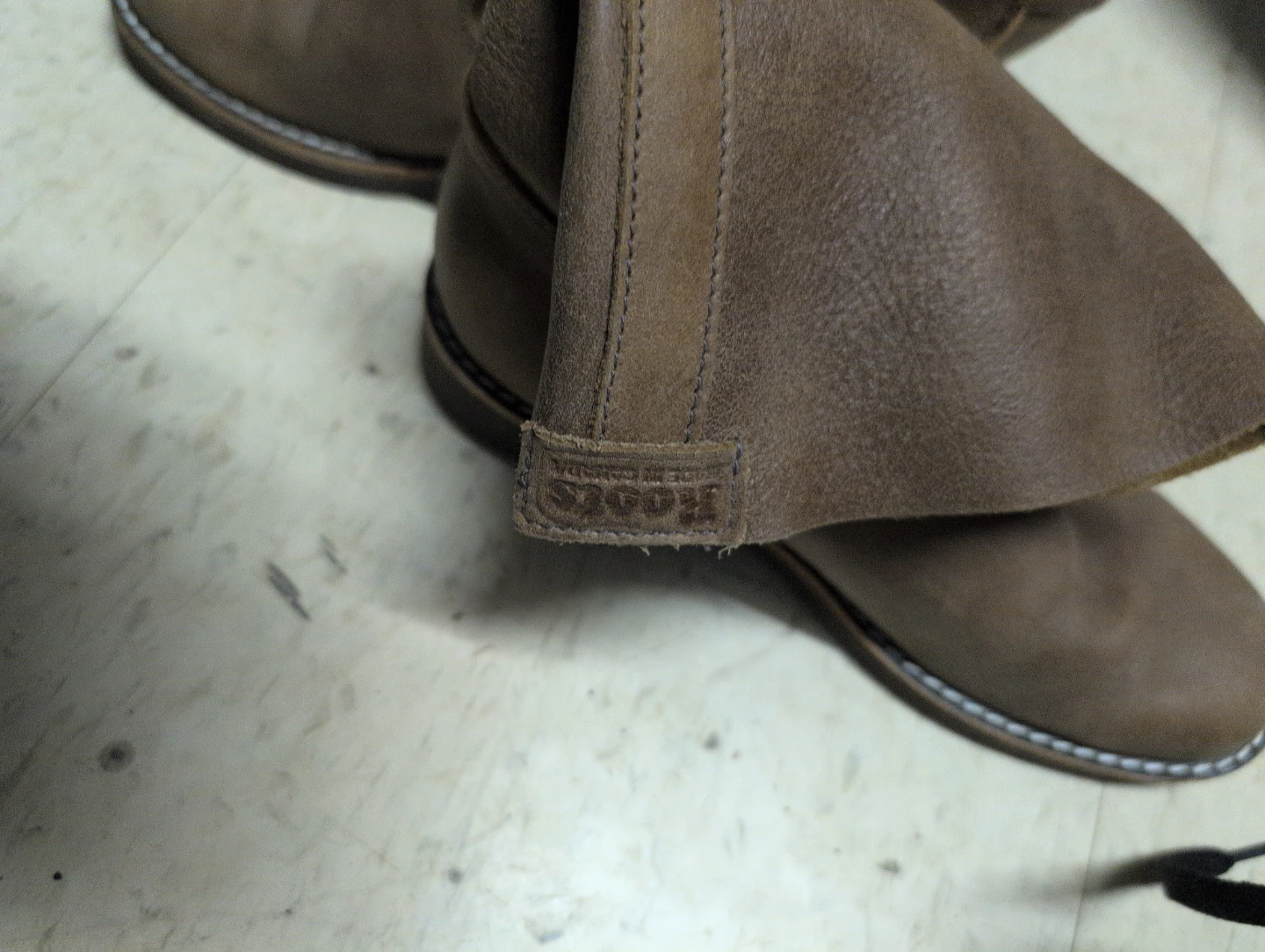 Roots Brown Leather Boots - Made in Canada - photo 2