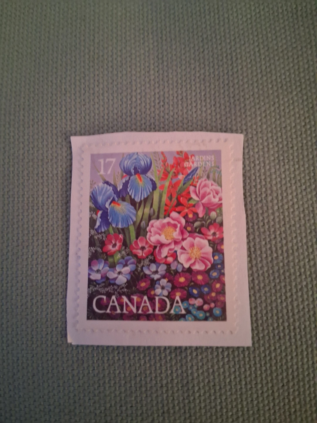 1980 Canada 17¢ Flower Garden Stamp