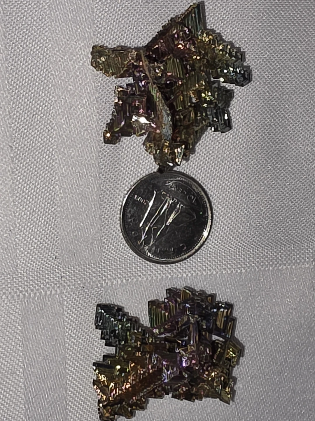 Bismuth Crystal Clusters (2)