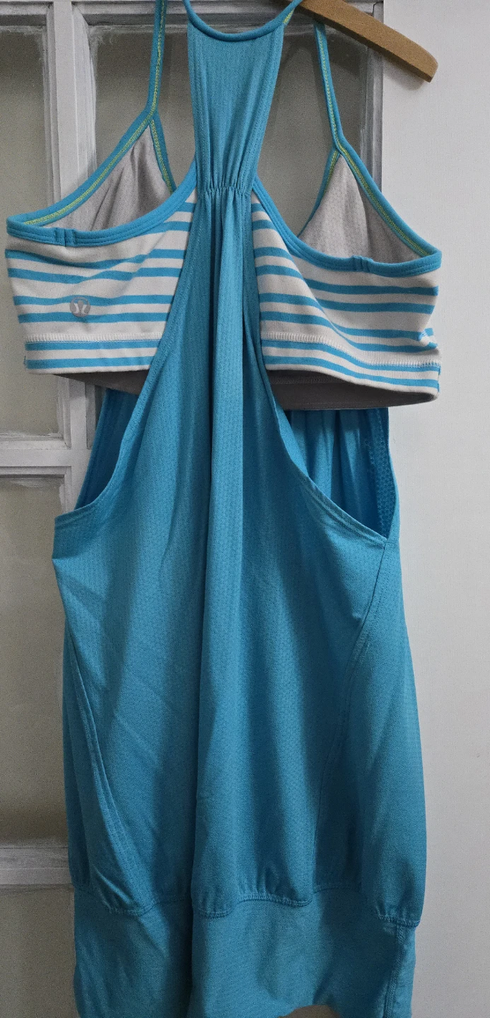 Lululemon athletic tank tops and sports bra set - photo 2
