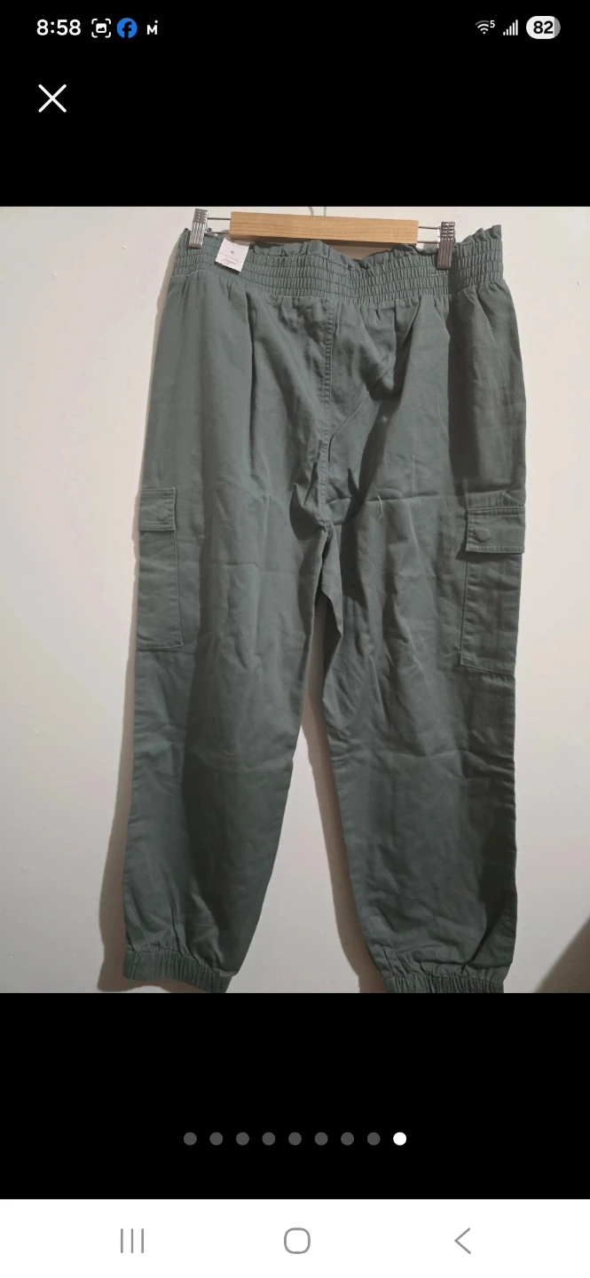 Vanilla Star Women's Jogger Cargo Pants XL Olive Green - photo 5