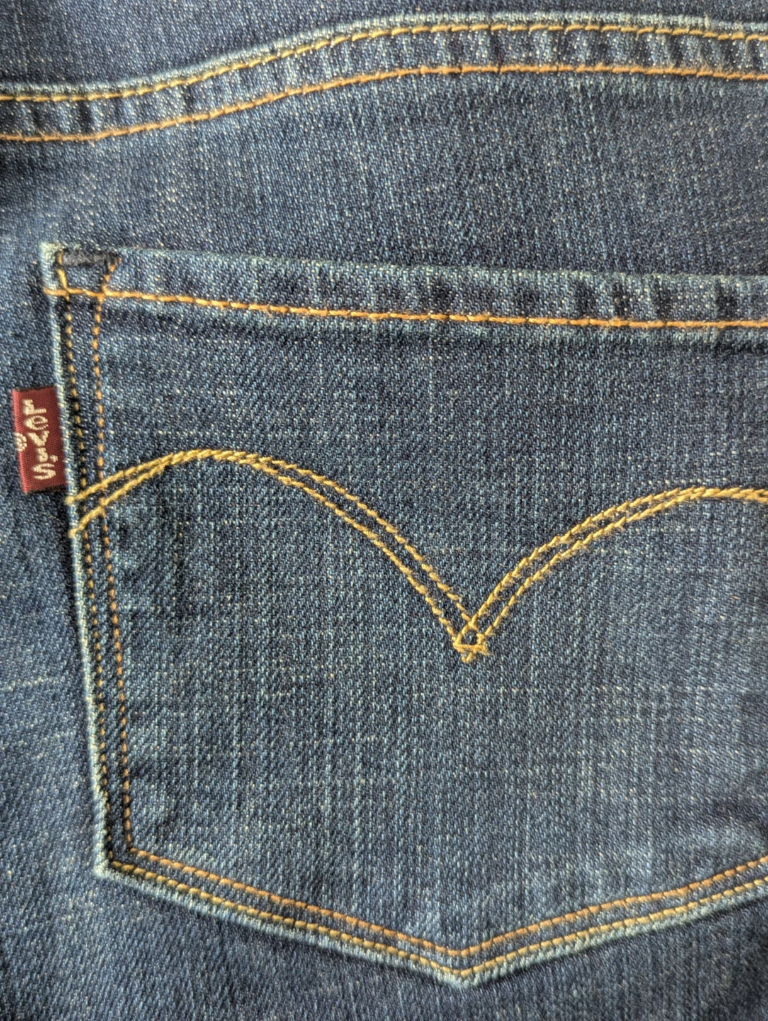 Levi's Women's Slight Curve Mid-Rise Straight Jeans Size 7/28 - photo 5