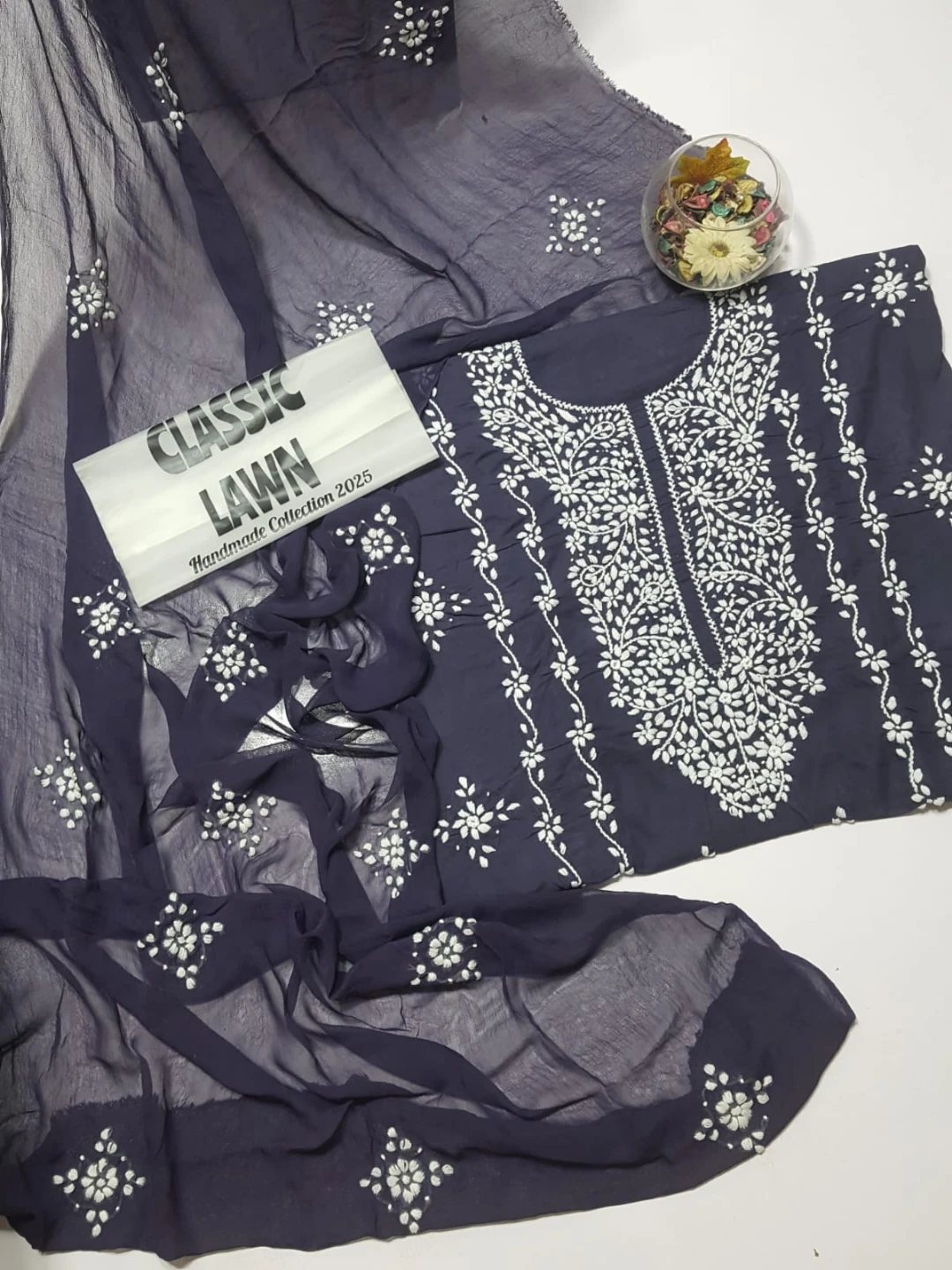 Embroidered Lawn Suit