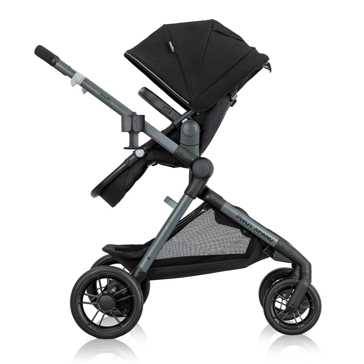 Evenflo Pivot Xpand Single To Double Full Size Modular Stroller - photo 2