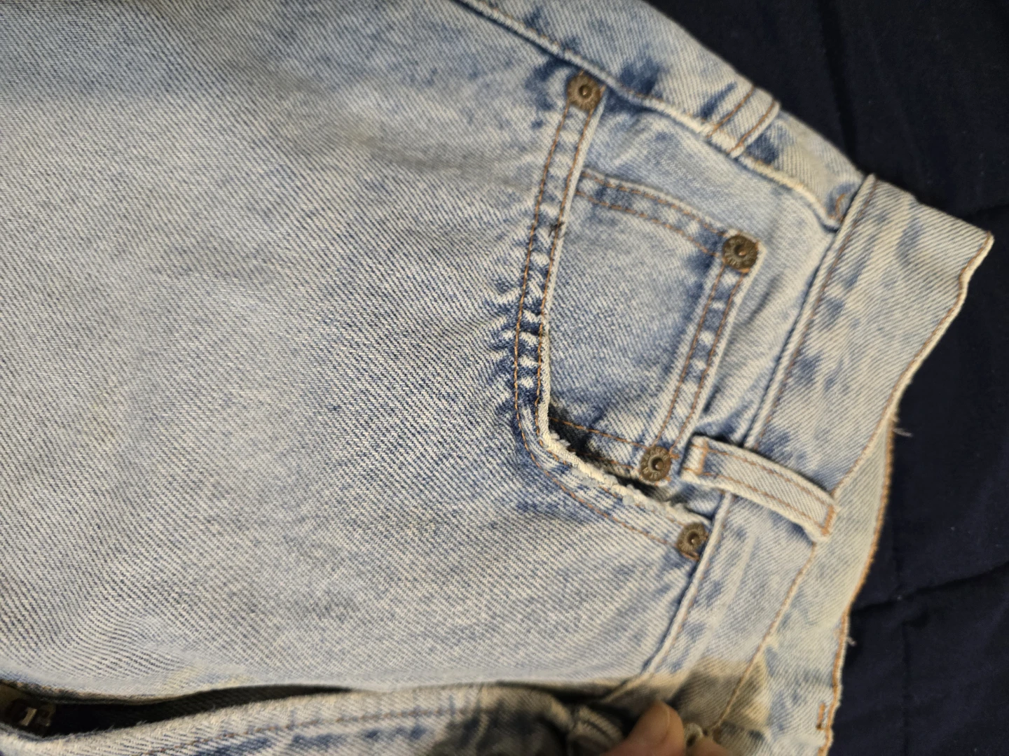 Vintage Manager Jeans Light Wash Size 27 - photo 3