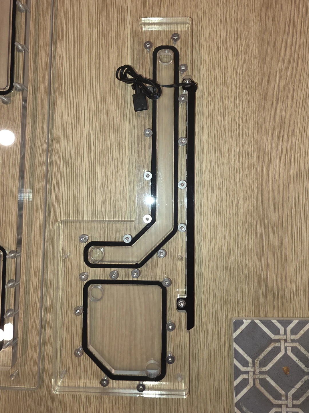 Custom PC Water Cooling Reservoir and Pump Assembly - photo 3
