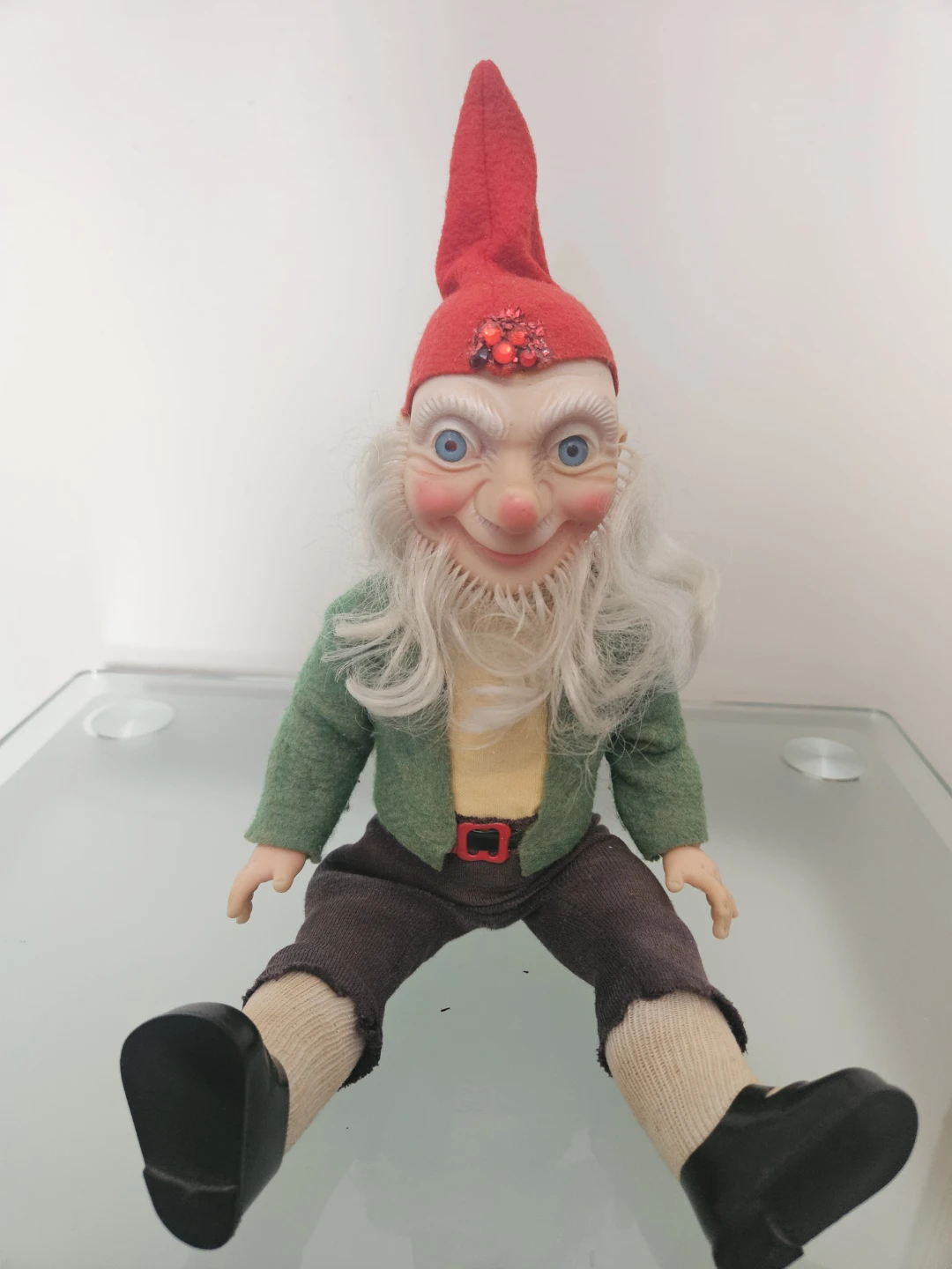 📸 Norse Gnome Figurine with Red Hat