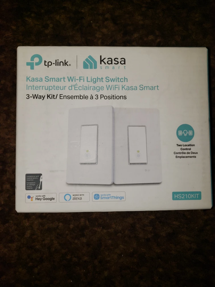 TP-Link Kasa Smart Wi-Fi Light Switch 3-Way Kit