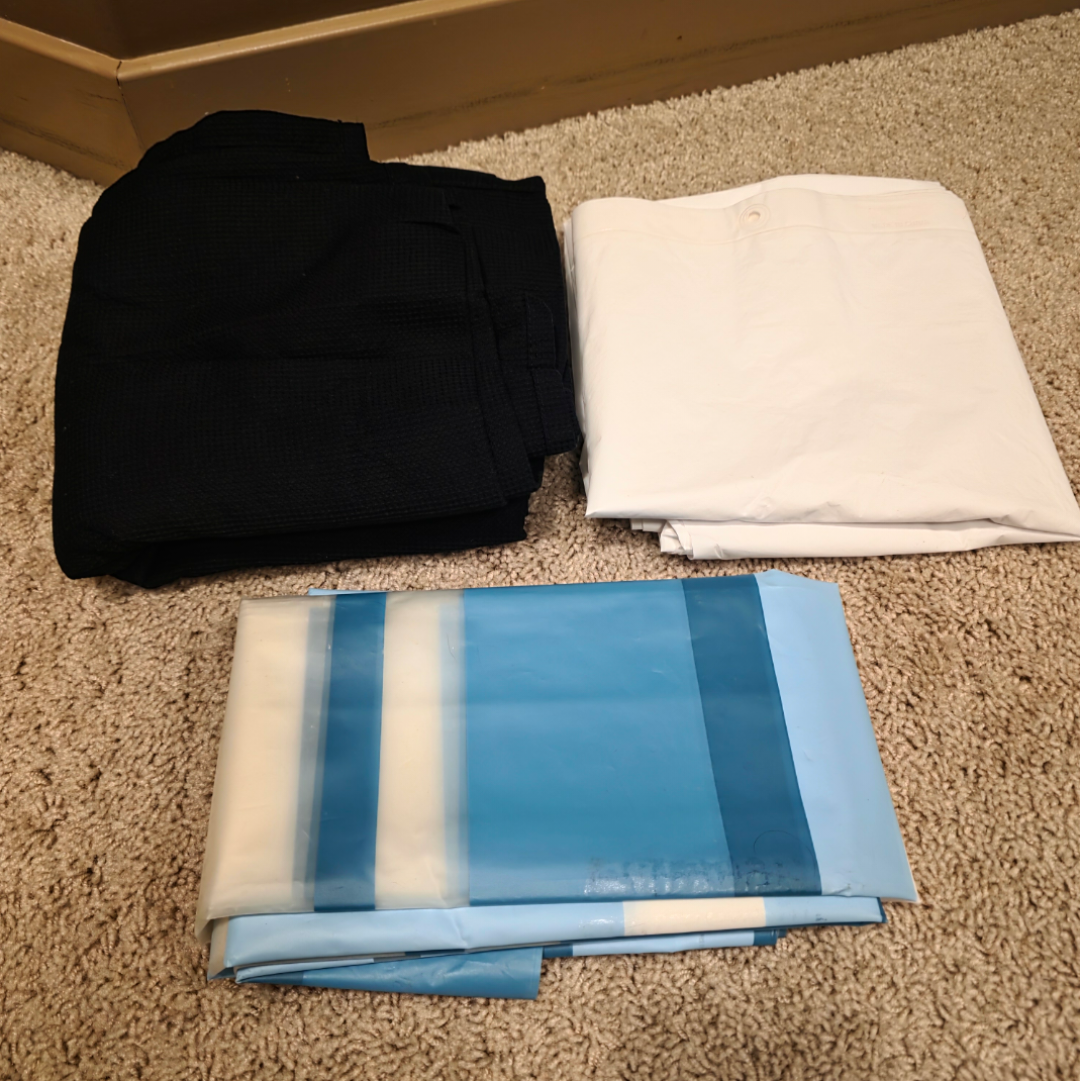 Shower Curtains and a Liner