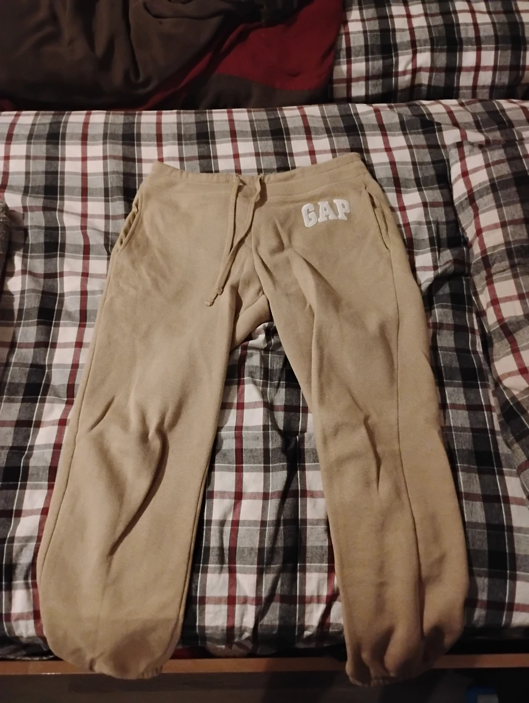 GAP Beige Sweatpants Size S