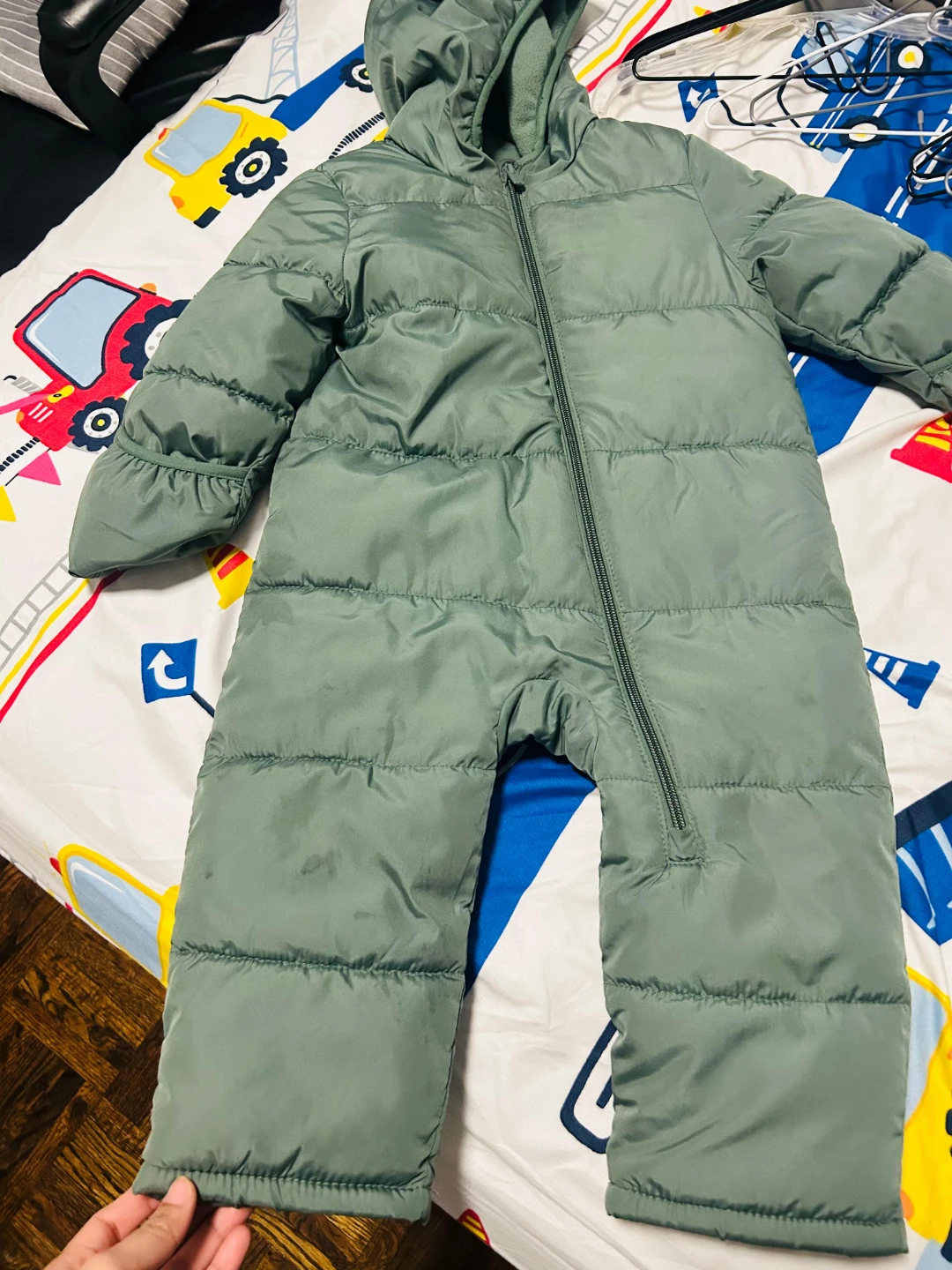 Old Navy Puffer Snowsuit - Green